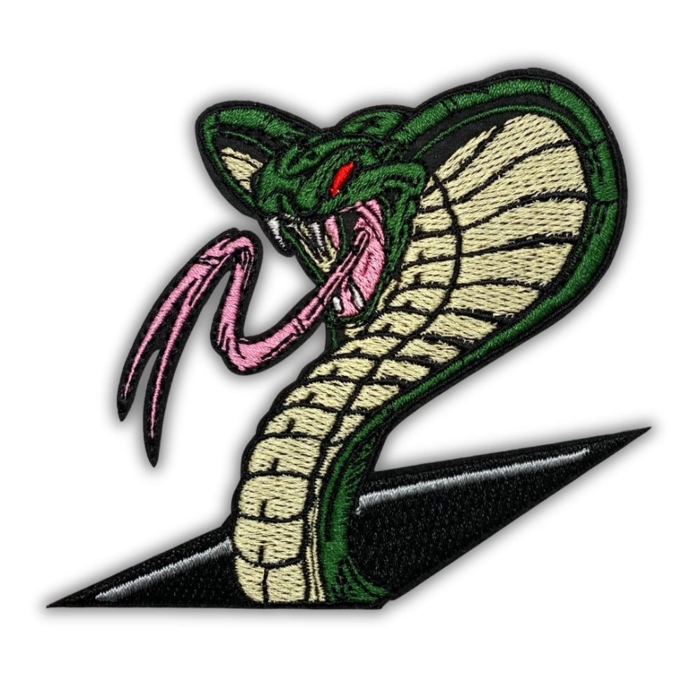 Cobra Patch - Embroidered Iron-On Patches