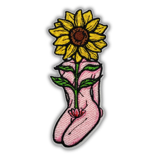 Maiden Sunflower Patch - Embroidered Iron-On Patches