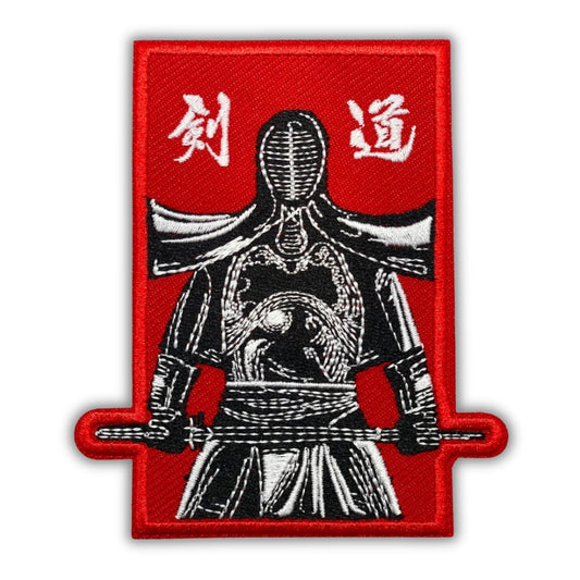 Kendo Patch - Embroidered Iron-On Patches