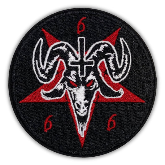 Sigil of Baphomet Patch - Embroidered Iron-On Patches