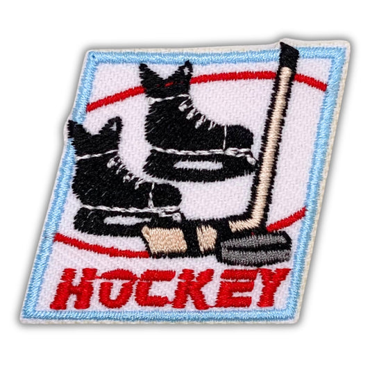 The Hockey Patch - Embroidered Iron-On Patches